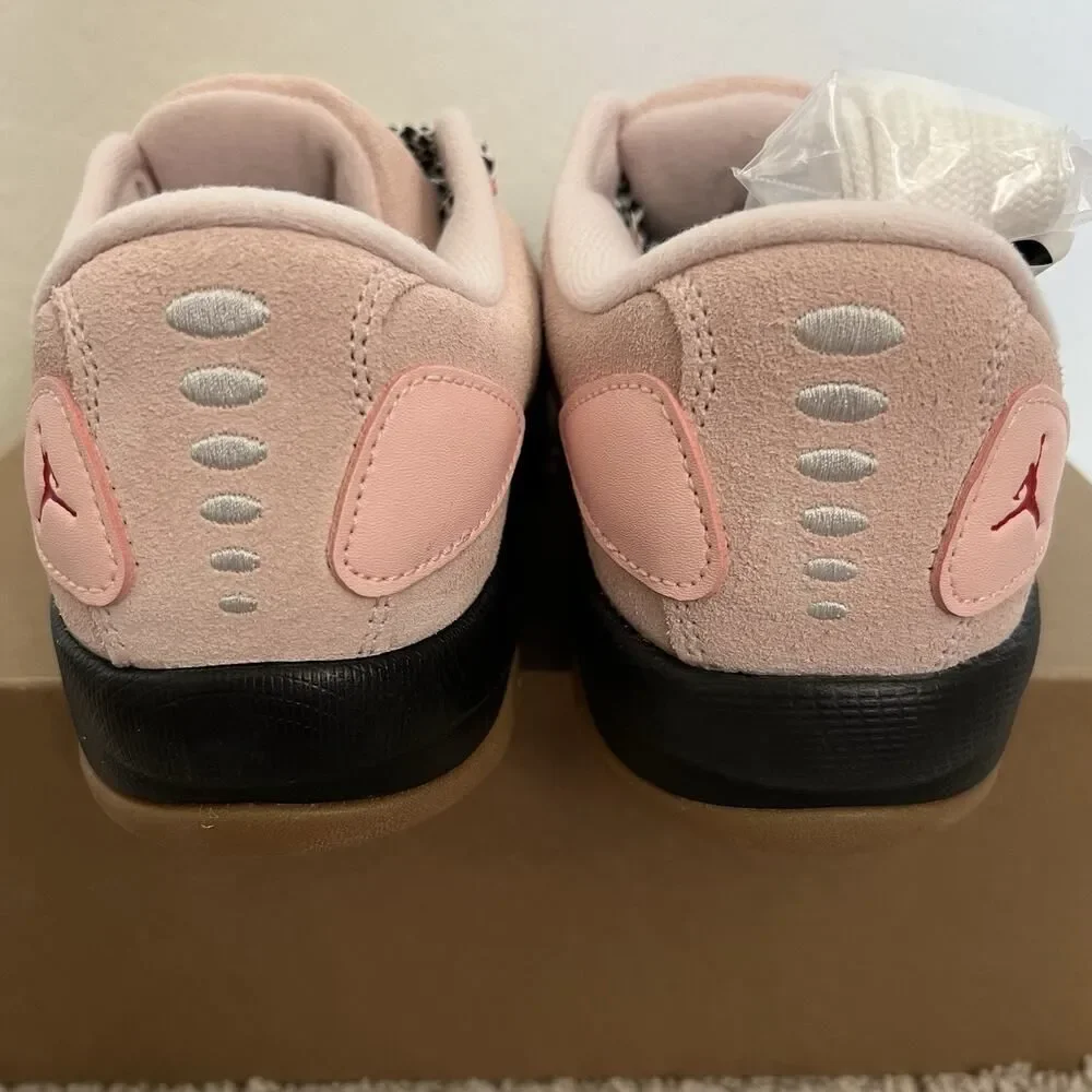 Jordan Men Pink Black Gum Suede Skate Nike Session Size 9 IB3731-600 New